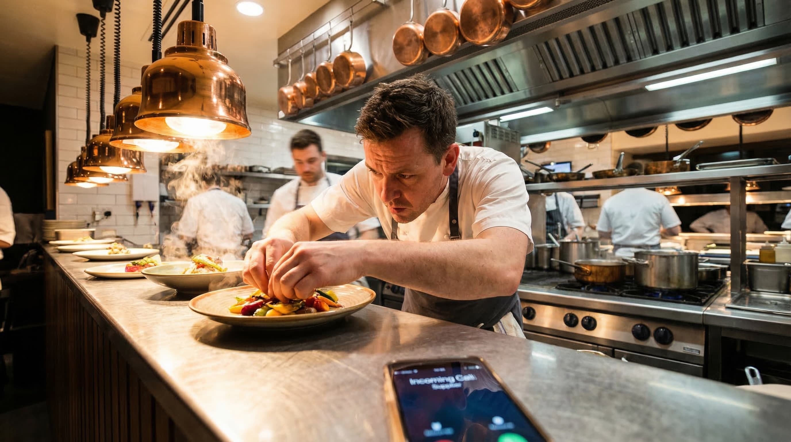 Restaurant workspace